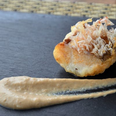 元イタリアンのシェフが創作するこだわりの天ぷら&ソースを堪能