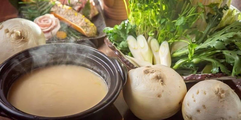 冬の”鍋”　名物草鍋コース　ー2時間飲み放題付ー＋銘柄豊富な2時間飲み放題