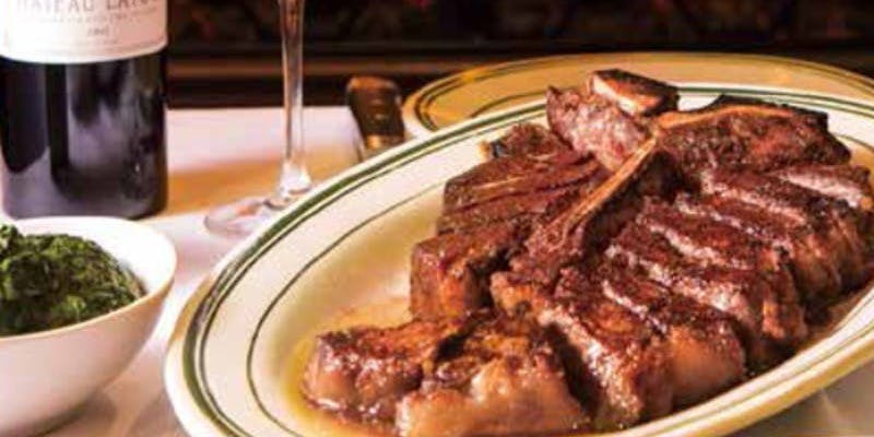 【ポーターハウスステーキコース】前菜3種、季節のデザートなど全8品