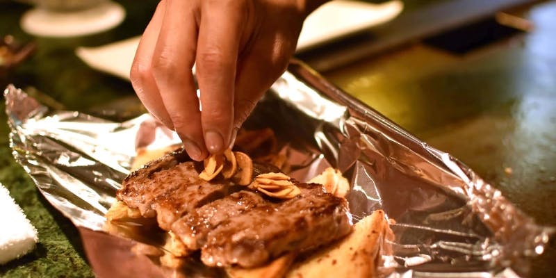 鉄板処めぐろの忘年会プラン