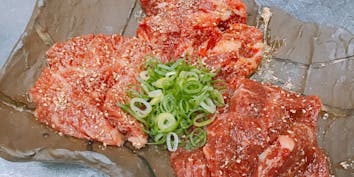 【焼肉コース A】塩タン2種、焼きしゃぶ、焼き野菜など - 神戸牛焼肉西村家 三宮店