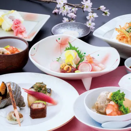 日本料理 倉敷 倉敷ロイヤルアートホテル 歓送迎会プラン お造り三種盛り 鰆 オリーブ和牛 デザートなど全10品 2時間飲み放題 個室確約 ディナー プラン メニュー 一休 Comレストラン