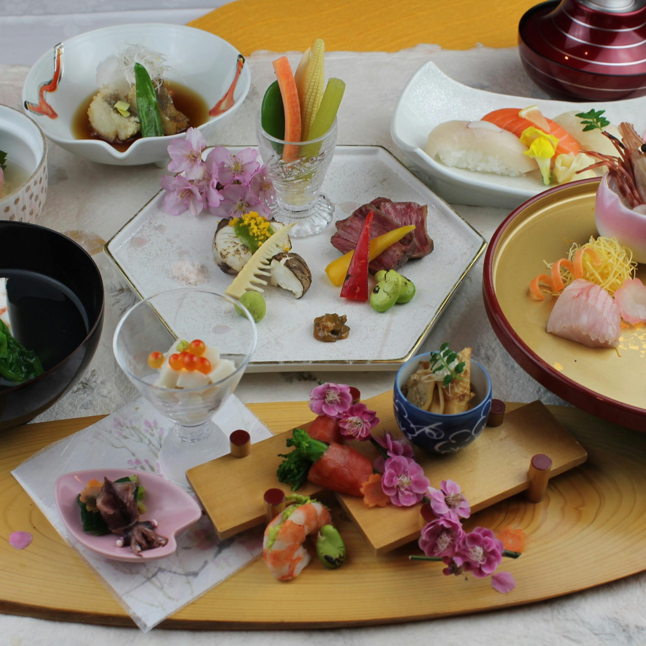 日本料理 倉敷 倉敷ロイヤルアートホテル 旬味会席 全8品 個室確約 ディナー プラン メニュー 一休 Comレストラン