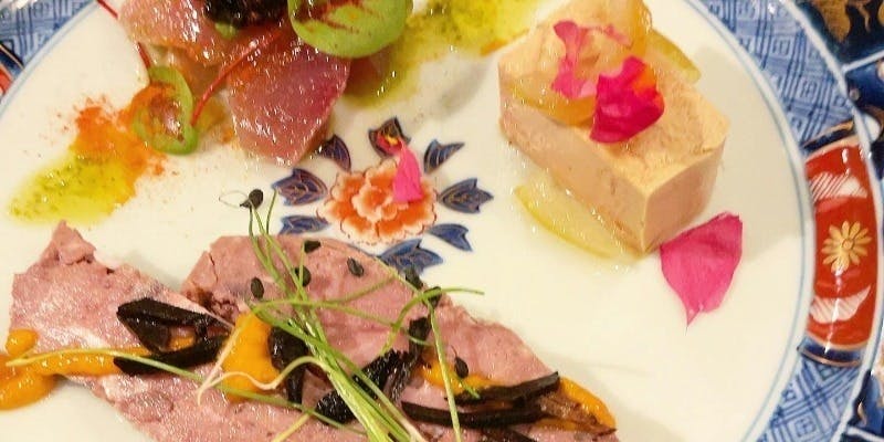 「ランチ」シェフおまかせ「東京ビーフ」ランチコース＋グラススパークリング（ノンアルスパーク変更可）