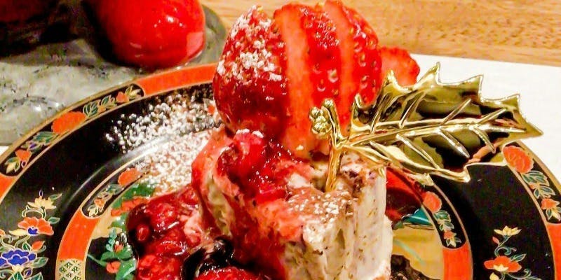 【Xmas2025】　プレノエルコース（完全予約制）＋グラススパークリング※ノンアルスパークリング変更可