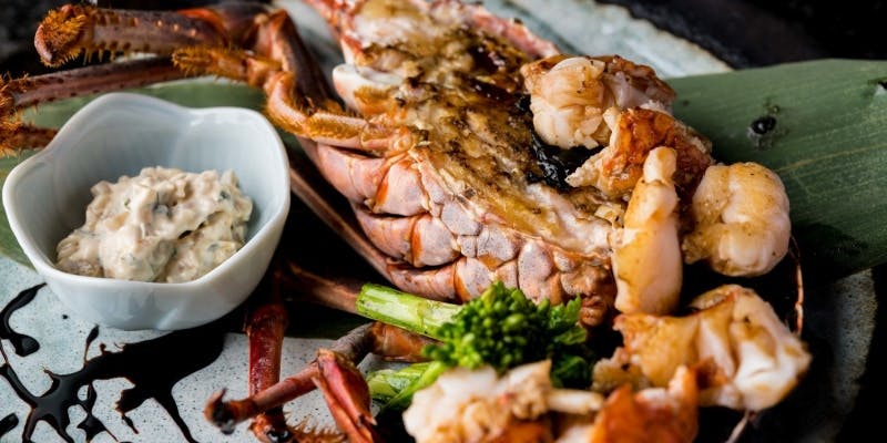 【Anniversaryコース喜積】活ロブスター＆鮑のバター焼き、黒毛和牛ヒレステーキ、すき焼きなど全9品