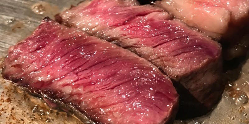熟成黒毛和牛とブランド豚＋フォアグラを楽しむコース（熟成肉100g）