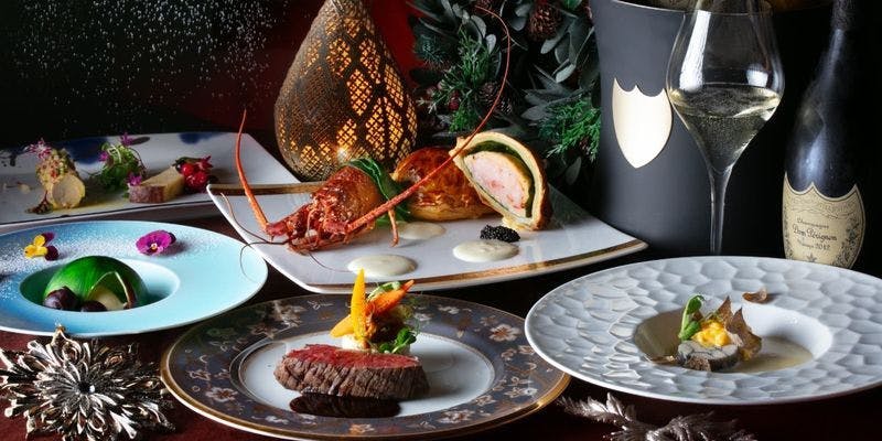【Xmas2025】Xmas Dinner ＜Noel C＞ （12/20～12/25）＋生演奏＋乾杯ドン・ペリニヨン付