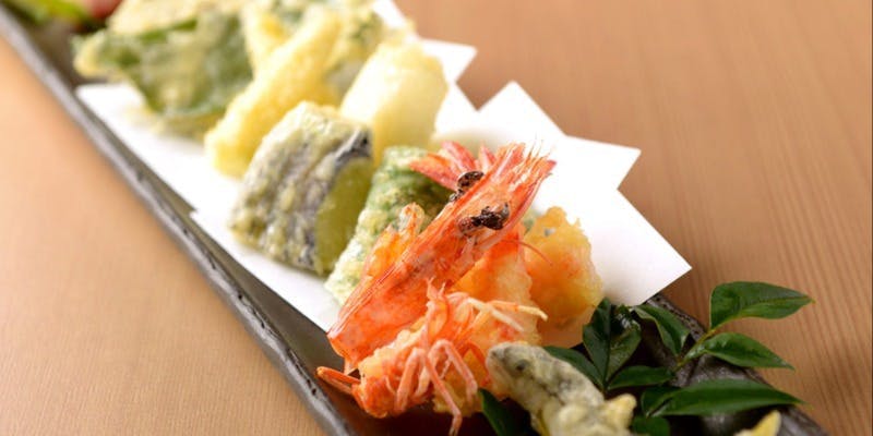 【あきらコース】贅沢な高級食材をふんだんに使用した天ぷらや炊き立ての釜飯（個室確約）