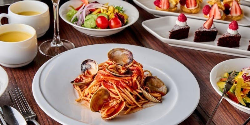 【Speranza】選べるメイン料理　ハーフブッフェ付き