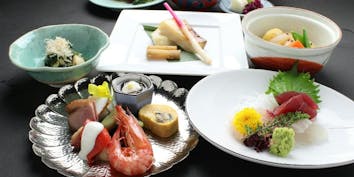 【花コース】前菜、お造り、焼物など全8品 - 寿楽