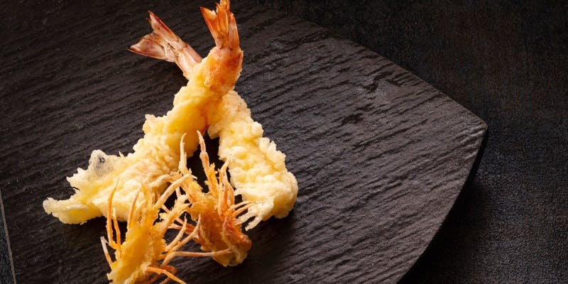 【神楽坂】車海老や季節のてんぷらコース（個室も選択可）