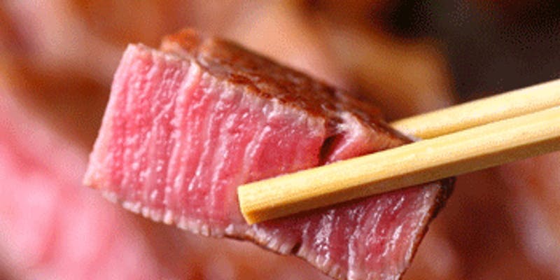 【神戸牛炉釜ステーキ食べ比べコース】（神戸牛霜降り赤身とサーロイン 計100g）