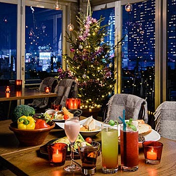 Roof Top Dining Bar Terrace G 新宿グランベルホテル Xmas17 2ドリンク付 オードブル又はフルーツ盛り合わせを選べるクリスマスカップルプラン ディナー プラン メニュー 一休 Comレストラン