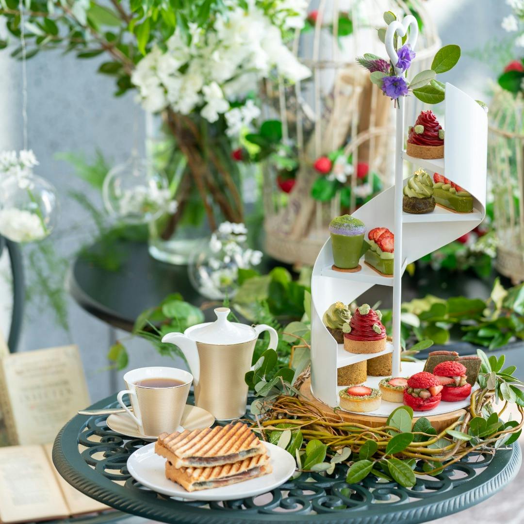 コンラッド大阪のアフタヌーンティー「ル・ジャルダン・スクレ」