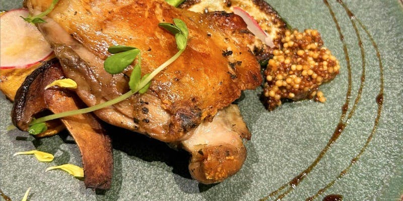 【ビストロランチ】3種より選べる前菜、お肉料理、食後のお飲み物