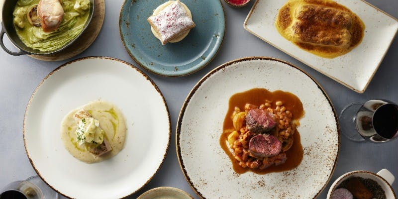 【おすすめ】週末の贅沢ランチ！希少黒毛和牛も選べる全6品