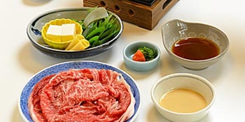 【京都牛の特選しゃぶしゃぶ　お肉軽めコース】