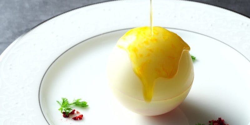 ディナー　「極みのフレンチフルコース　～チョコドーム付き～」　「Cyan　シアン」※3日前迄の要予約