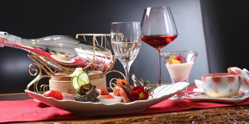 冬季限定｜歓喜【25冬8】A5和牛ネギ生姜蒸し・北京ダックなど 中華会席 全8品（駅直結｜コレド日本橋店）