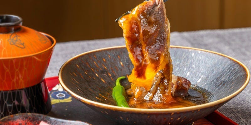 【宴～Utage～】A5松阪牛すき焼き仕立てとグリルに冬の味覚も堪能の全7品＋花蝶純米酒等2時間飲み放題付