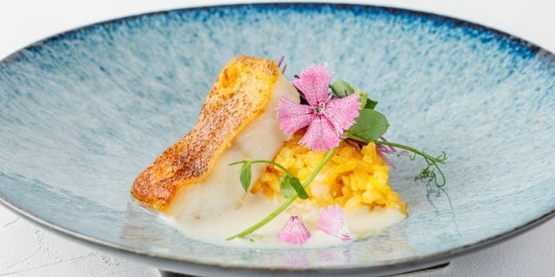 1/5以降【Genova  ジェノバ】シェフおすすめフルコース　魚＆肉のメインディッシュ