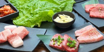 【ディナー】熟成豚と黒毛和牛のサーロイン スペシャルコース - 隠れ家焼肉ニクノトリコ