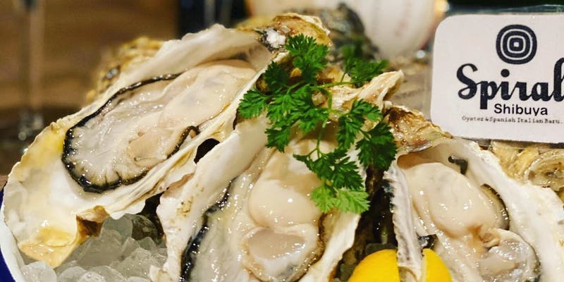 Oyster × Champagne 【昼から牡蠣シャン】（12時から16時の入店限定）
