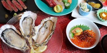 【平日ランチ限定】生牡蠣、季節の和食、牡蠣と雲丹といくらの土鍋御飯を堪能  全6品 - 牡蠣と和食 Ikkoku