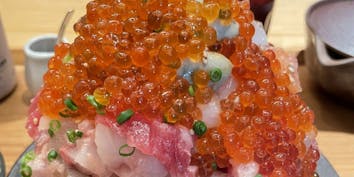 牡蠣と海鮮盛り丼御膳～牡蠣、生本鮪、旬の鮮魚にいくらをたっぷりと～ - 牡蠣と和食 Ikkoku