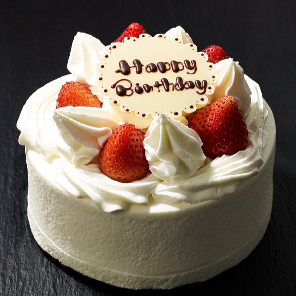 【12cmショートホールケーキ(3～4名さま)】 お誕生日などのお祝いの際に