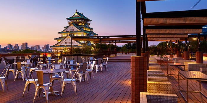 ブルーバーズ ルーフトップテラス Blue Birds Roof Top Terrace 大阪城公園 屋上ビアガーデン q 一休 Comレストラン