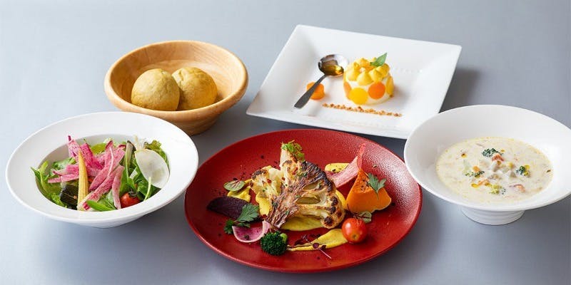 東京野菜が主役のベジフルコース　全4品