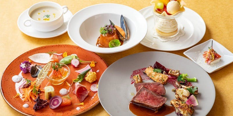 【シェフズディナー】選べる魚料理＆肉料理のWメイン 全6品