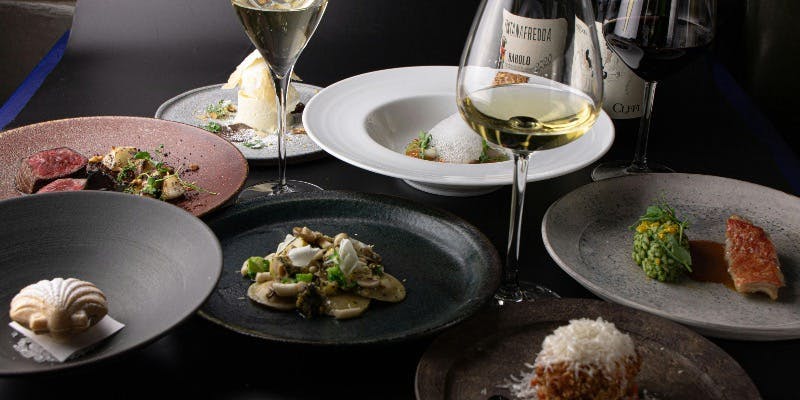 【Web予約限定】Wメイン 四季折々の食材を旬なひとさらへ 満足のメイン2種、食後のドルチェ、カフェも堪能 