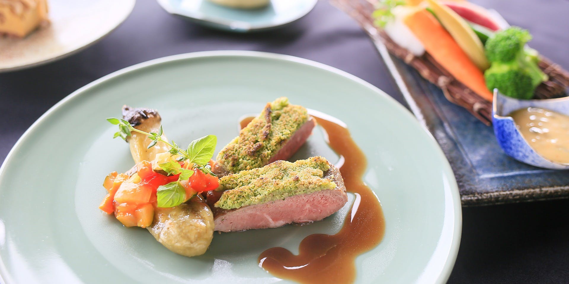仁木家 お箸で食べる蕎麦とフレンチ