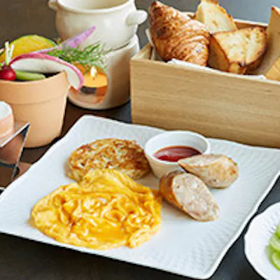 上質な素材を厳選した、こだわりの朝食