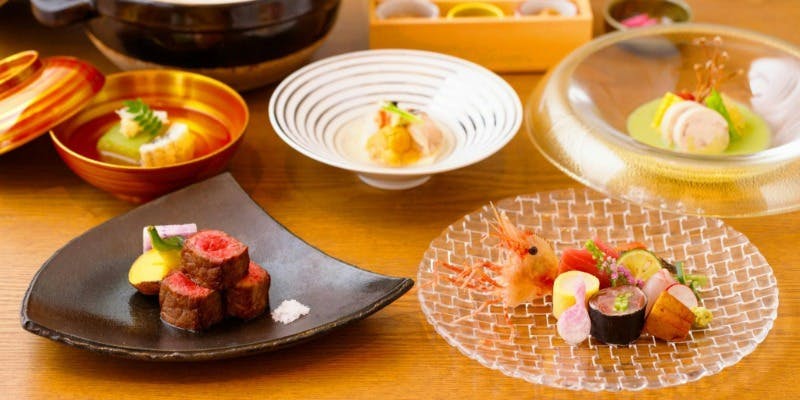 【福寿　ふくじゅ】全10品＋食前酒＋お顔合わせには桜湯（個室確約）