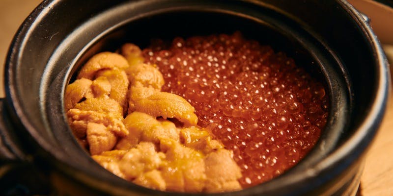 UNIHOLIC 【折ウニ付き究極の雲丹コース】至極のウニづくし全10品＋