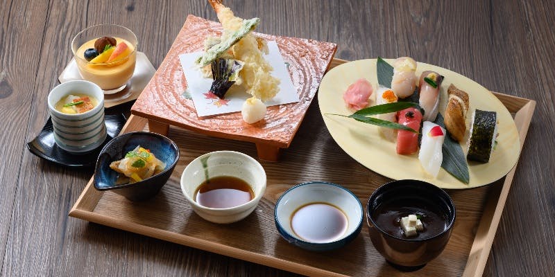【海風御膳】寿司と天麩羅の両方楽しむならこちら！