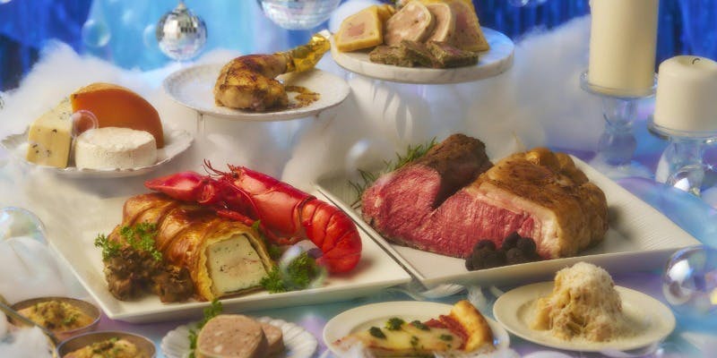 【Xmas2025早割】クリスマス特別ディナービュッフェ大人【中央席限定】（100分制）（100分制）