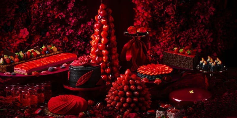 【平日ランチビュッフェ】紅酔 The Strawberry Addiction1.13～2.28　90分制（90分制）