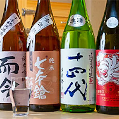 お鮨に合わせた豊富なドリンクメニュー