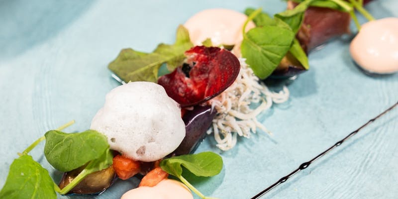 【90分制】アミューズ、前菜、スープ、選べるメインの全4品（平日限定）