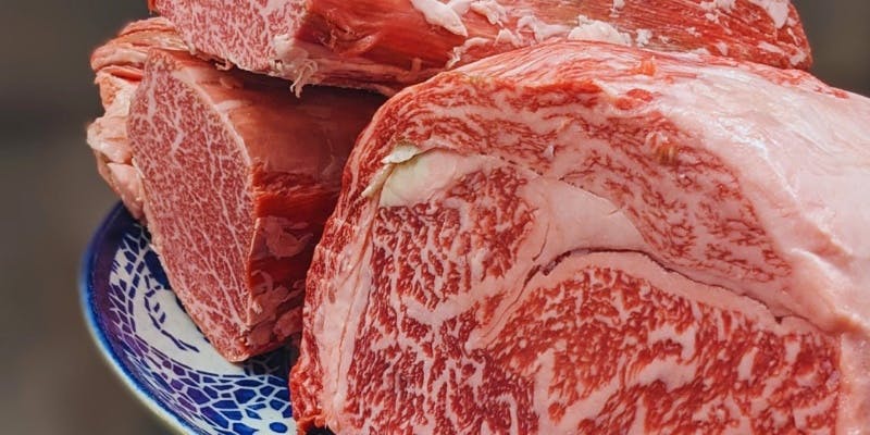 【ステーキコース】特選秋田牛 五明焼100gなど 全8品