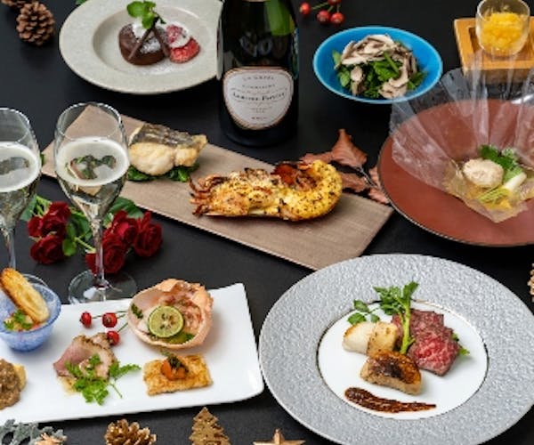 クリスマス ディナー 鉄板和食とワイン 萬鉄 Okaimonoモール レストラン クリスマス ディナー 鉄板和食とワイン 萬鉄 Okaimonoモール レストラン