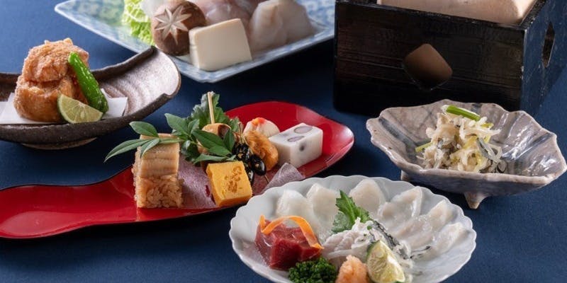 【ふぐ御膳】てっさ、ふぐちり、ふぐ唐揚げなど御膳全7品（12～2月）