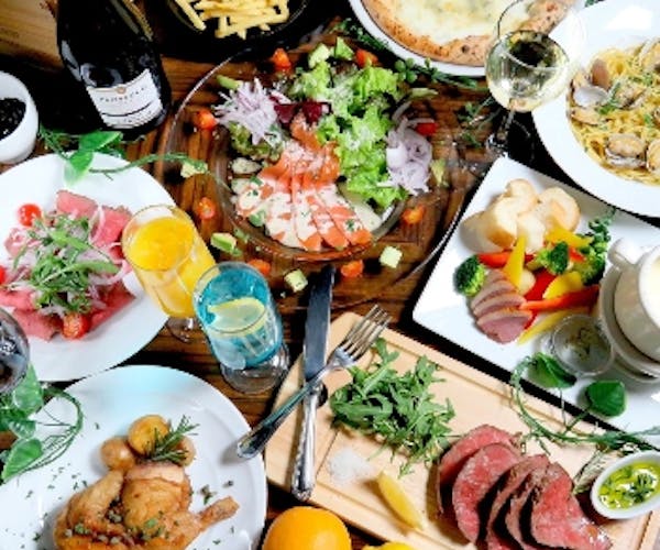 ディナー 肉 Trattoria Pizzeria Logic すすきの Okaimonoモール レストラン