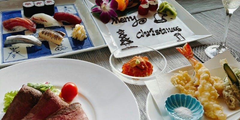 【Xmas2024】特別ランチ　＋シャンパンを含む1ドリンクサービス＋デザートプレート付き