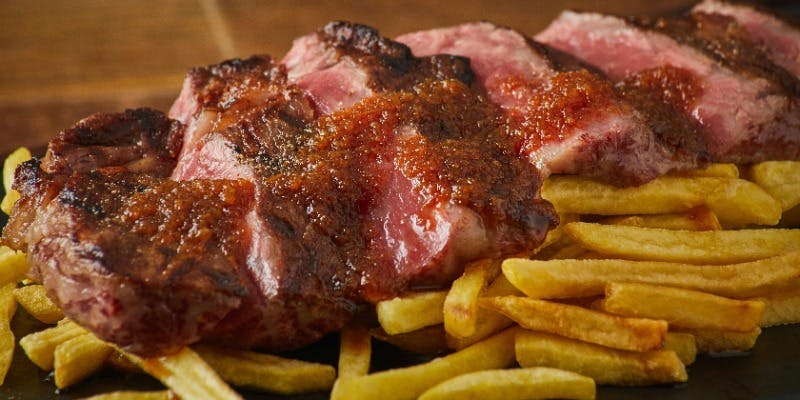 黒毛和牛熟成肉・極上部位使用！サーロインステーキランチ